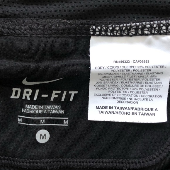 Sz M Nike Dri-Fit Running Cropped Leggings - Picture 3 of 6